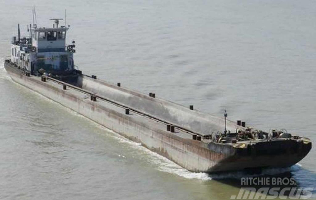  Self propelled transport ship with Barge Selbstfah munkacsónakok/uszályok