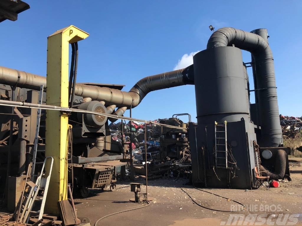Bonfiglioli Strzępiarka 10HM metal scrap mill hammer mill Ipari hulladéktömörítők
