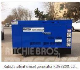 Kubota genset diesel generator set LOWBOY Dízel áramfejlesztők