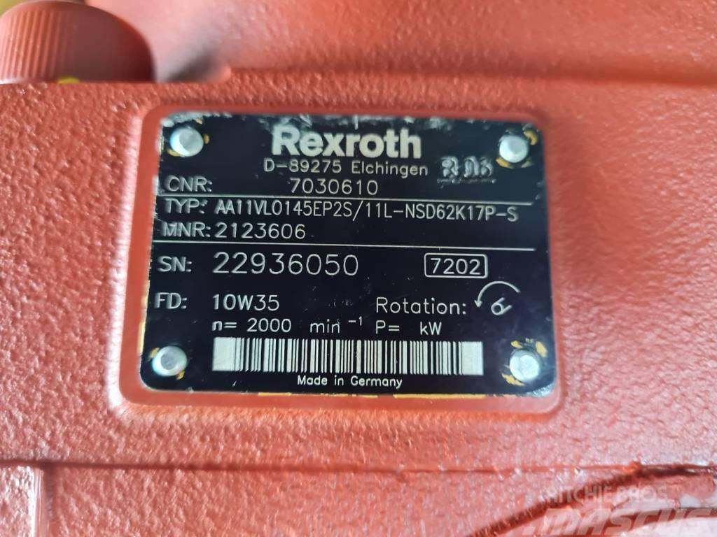 Rexroth A11VLO145EP2S/11L-NSD62K17P-S Betakarítók