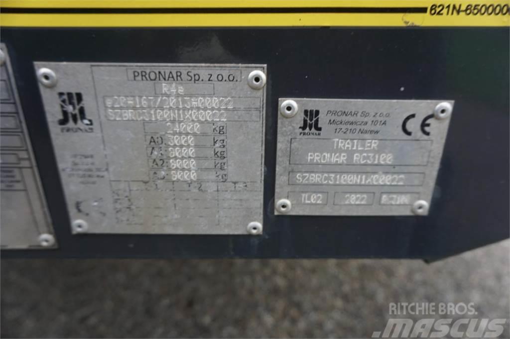 Pronar RC3100 3 Achs 24t neuwertig Mélybölcsős