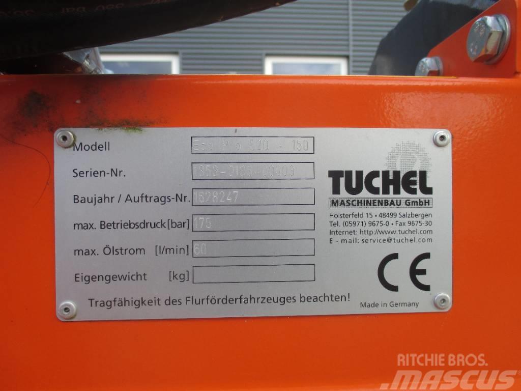 Tuchel Eco Pro 520  150 cm. Kompaktrakodók
