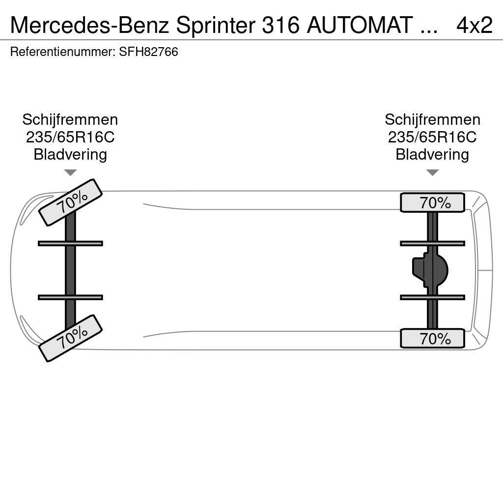 Mercedes-Benz Sprinter 316 AUTOMAT / AIRCO / EURO 5 Billenős furgonok
