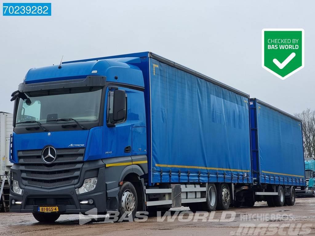 Mercedes-Benz Actros 2642 6X2 NL-Truck BigSpace Retarder Euro 6 Elhúzható ponyvás