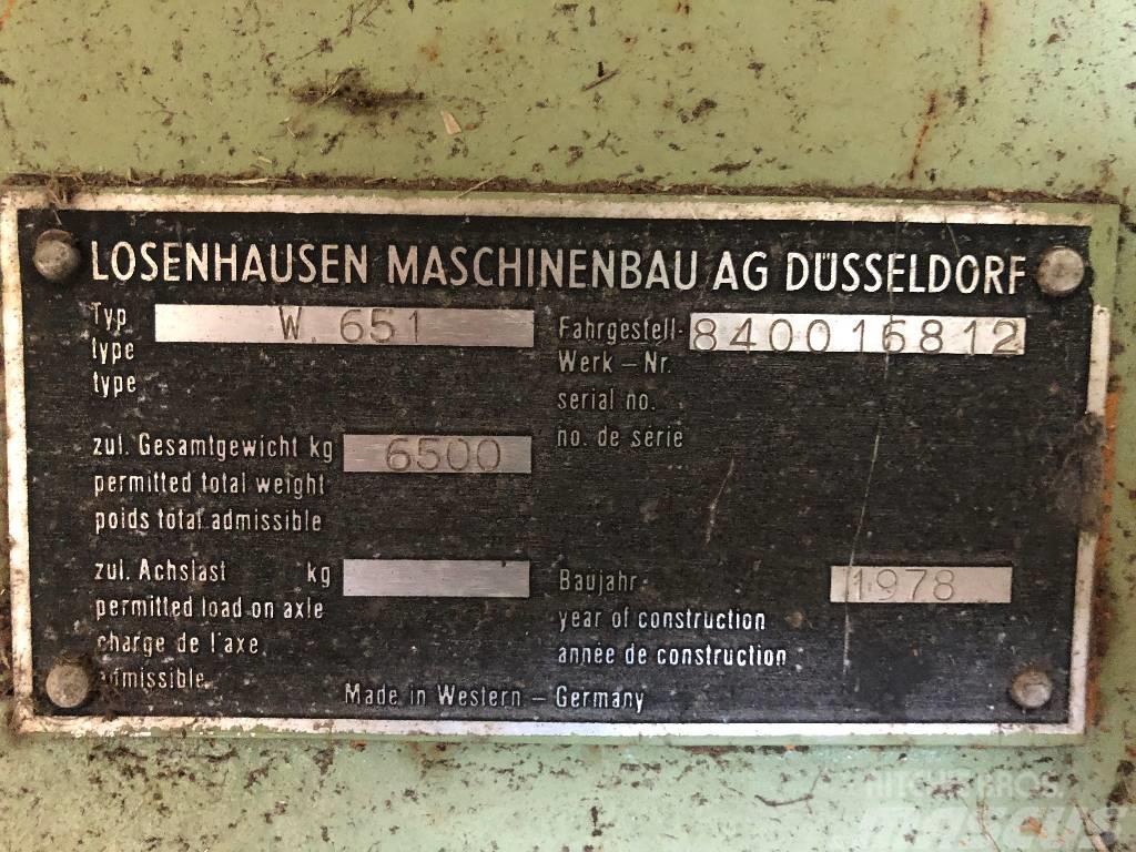 Losenhausen W 651 Talajtömörítő gépek