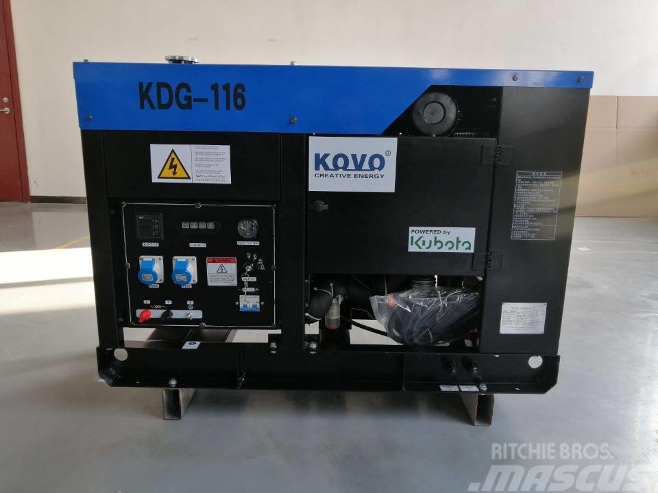 Kubota powered diesel generator J116 Dízel áramfejlesztők