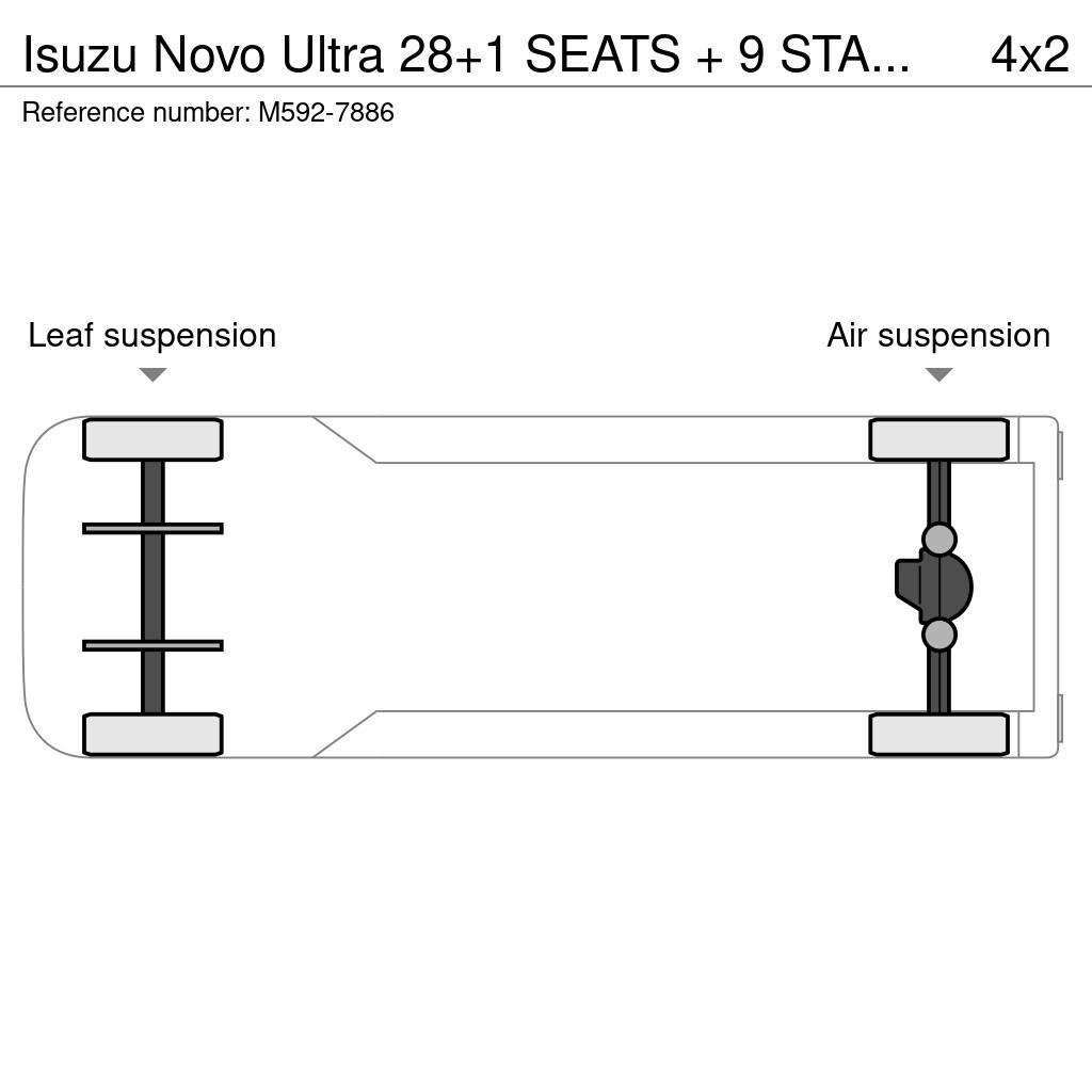 Isuzu Novo Ultra 28+1 SEATS + 9 STANDING / AC / AUXILIAR Távolsági buszok