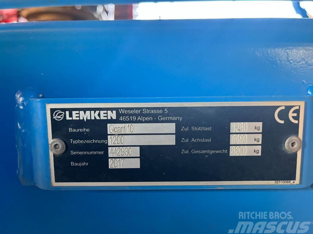 Lemken Heliodor Gigant 10/1200 Tárcsás boronák