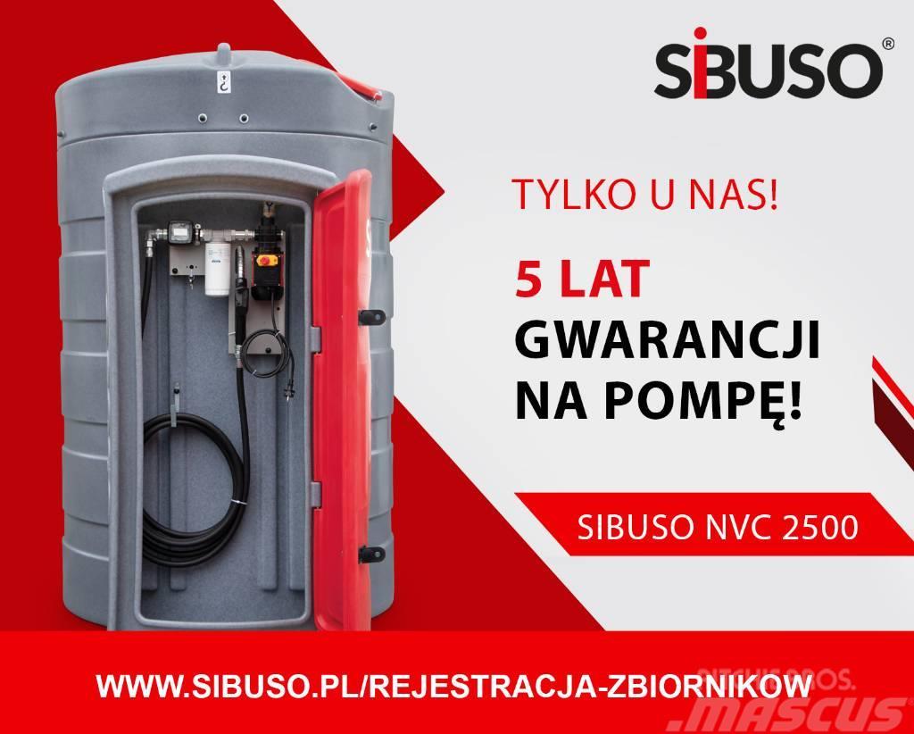 Sibuso NVC 2500L zbiornik Diesel z szafą Mezőgazdasági tartályok