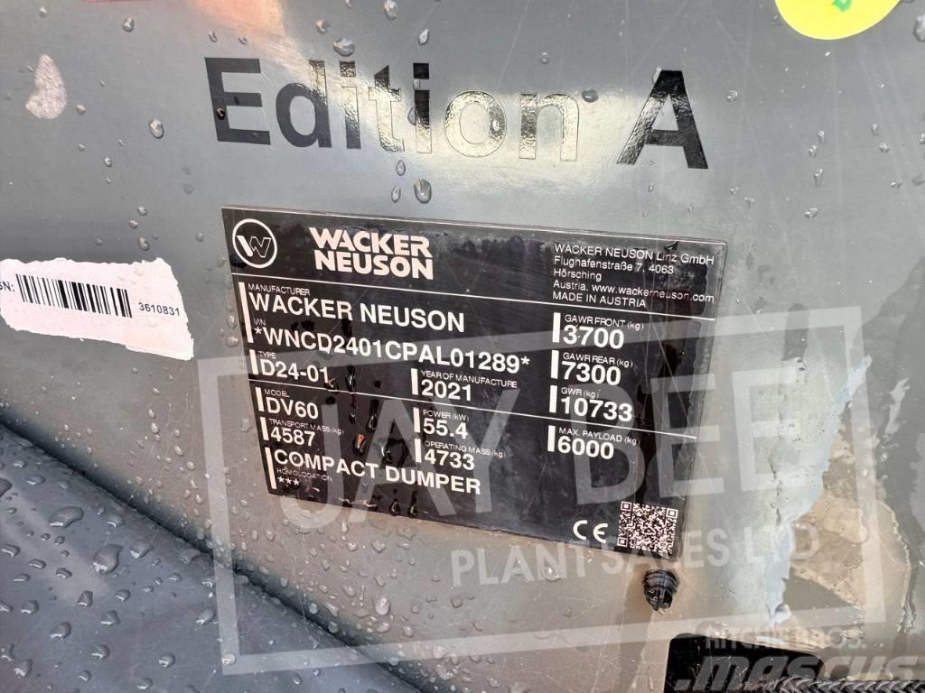 Wacker Neuson DV 60 Mezei dömperek