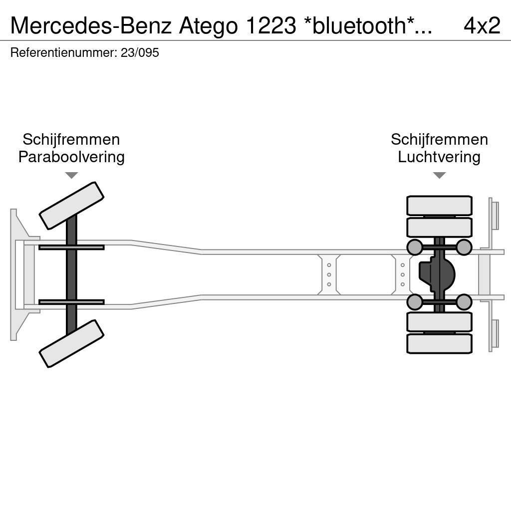 Mercedes-Benz Atego 1223 *bluetooth*Luchtvering achteras verstel Horgos rakodó teherautók