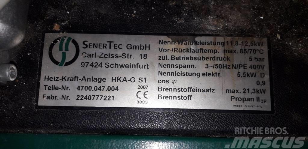  SenerTec (Dachs) HKA-G S1 Gáz Áramfejlesztők