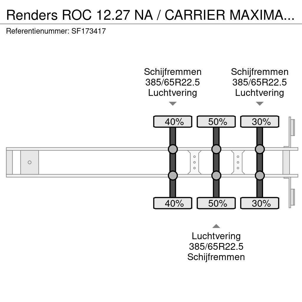 Renders ROC 12.27 NA / CARRIER MAXIMA 1200 DPH Hűtős félpótkocsik