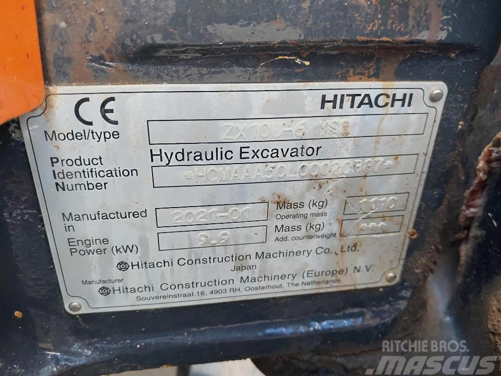 Hitachi ZX10U-6 Mini kotrók < 7t