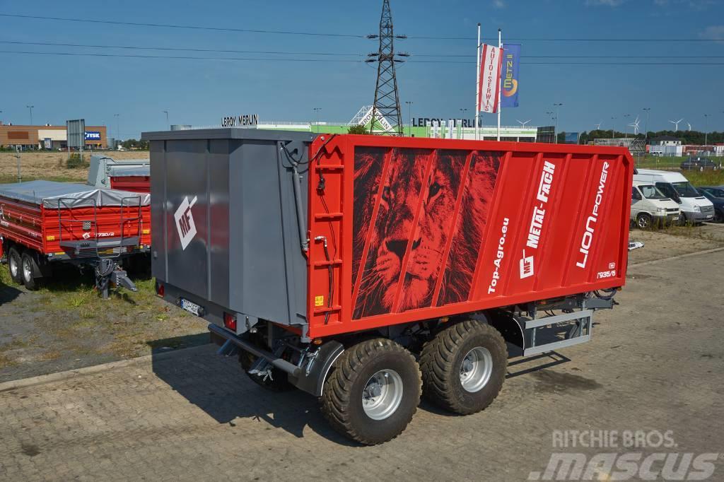 Metal-Fach T935/6 - 32m3 trailer with front sliding wall Mezőgazdasági Általános célú pótkocsik