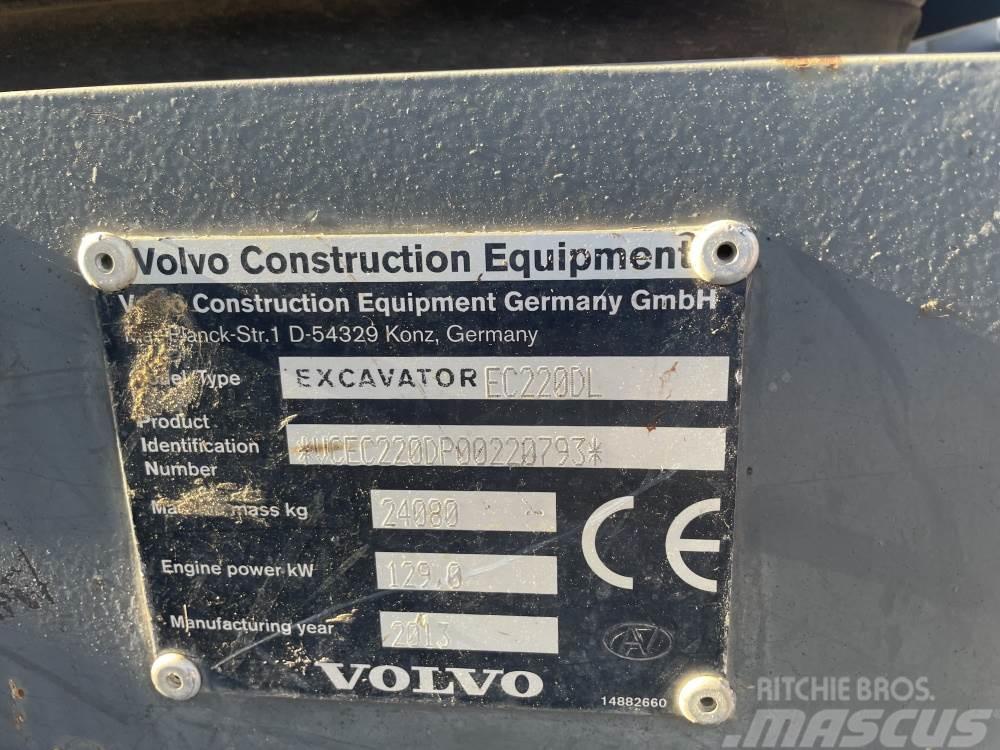 Volvo EC220DL Lánctalpas kotrók