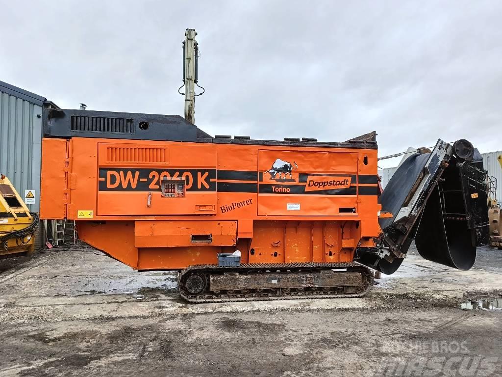 Doppstadt DW 2060 K BioPower shredder waste wood remote Irat megsemmisítők