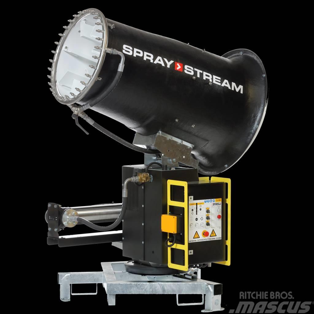 SprayStream STØV / FOG  Cannons   -         Støv/lugt-kontrol Páramentesítő rendszerek