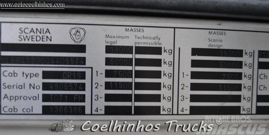 Scania 124L 420  Retarder Nyergesvontatók