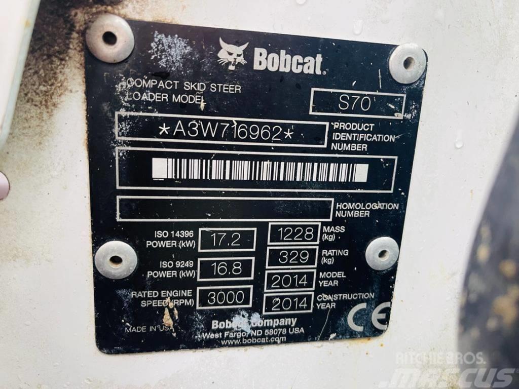 Bobcat S 70 Kompaktrakodók