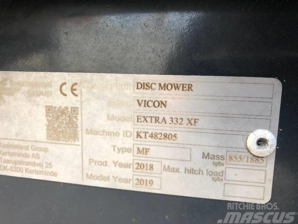 Vicon Extra 332 XF Dismantled: only parts Öntöző Kaszák