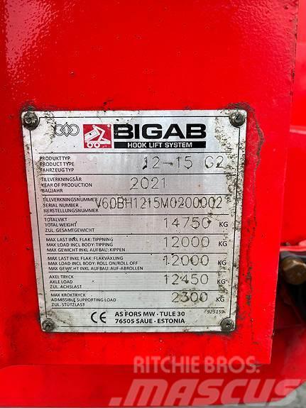 Bigab 12-15 G2 Mezőgazdasági Általános célú pótkocsik