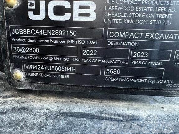 JCB 60C-2 Mini kotrók < 7t