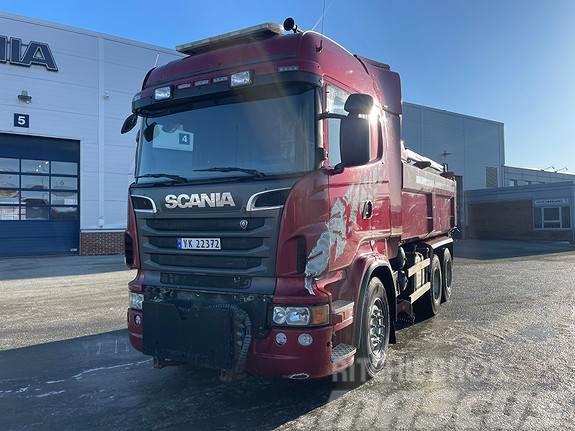 Scania R560CB6x2HSA, Istrail dumper, brøyteutstyr inkl. m Billenő teherautók