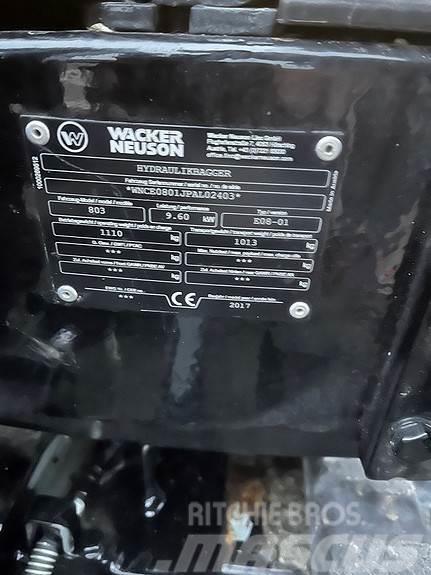 Wacker Neuson 803 Dual power Mini kotrók < 7t