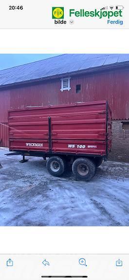 Weckman WS 100 Mezőgazdasági Általános célú pótkocsik