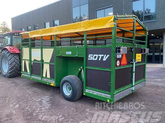 Western 5DTV Dyretransporthenger Mezőgazdasági Általános célú pótkocsik