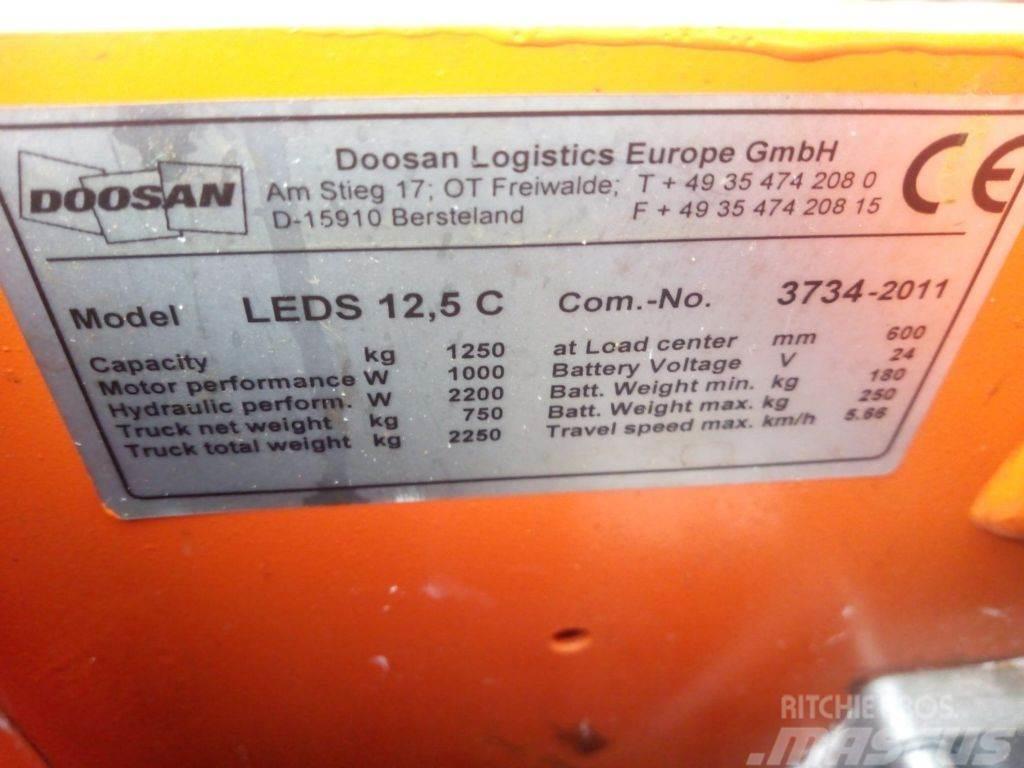 Doosan LEDS 12,5C Gyalogkíséretű targonca