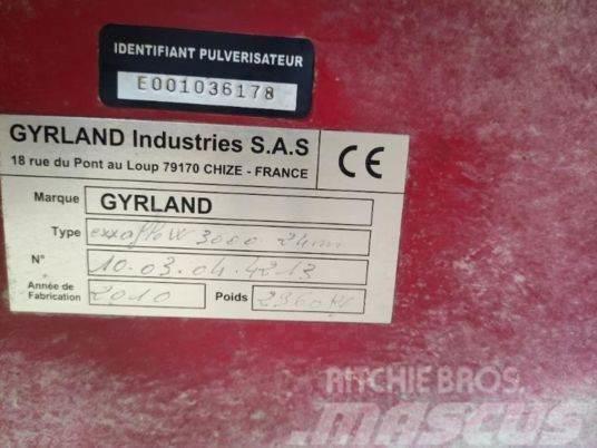  Gyrland EXXAFLOW3000 Vontatott trágyaszórók