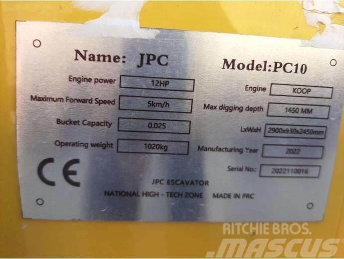 JPC PC-10 Mini kotrók < 7t
