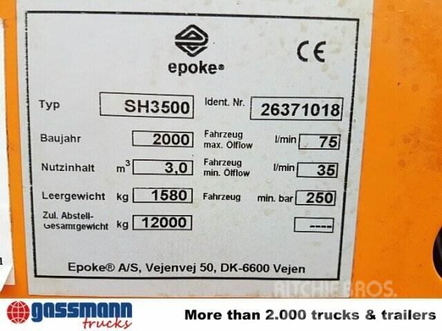 Epoke Salzstreuer SH 3500 mit Hydraulikantrieb Egyéb traktor tartozékok
