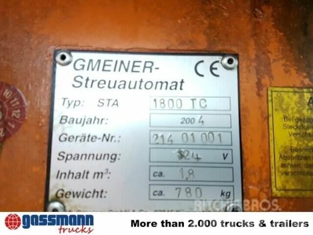 Gmeiner Streuautomat STA 1800 TC mit Egyéb traktor tartozékok