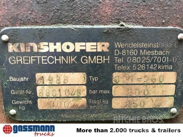 Kinshofer Schalengreifer 601-250, 10x VORHANDEN Darus teherautók