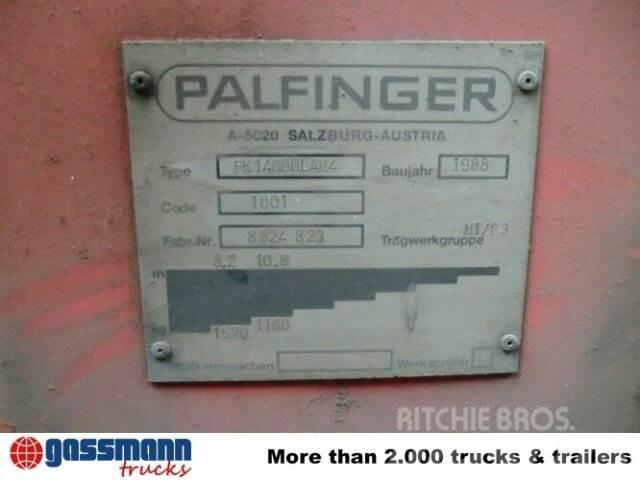 Palfinger PK 14000LAH4 Hochsitz Darus teherautók