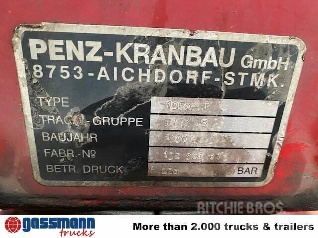Penz 13504 P Kran Rönkszállító teherautók