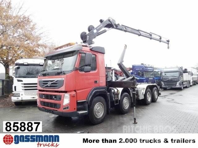 Volvo FM 460 8x2-6, Lenk-/Liftachse, Kran HMF 2020-K4, Horgos rakodó teherautók