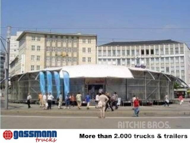 Wille SAK17 mobile Ausstellungshalle Mega Jumbo Dobozos félpótkocsik