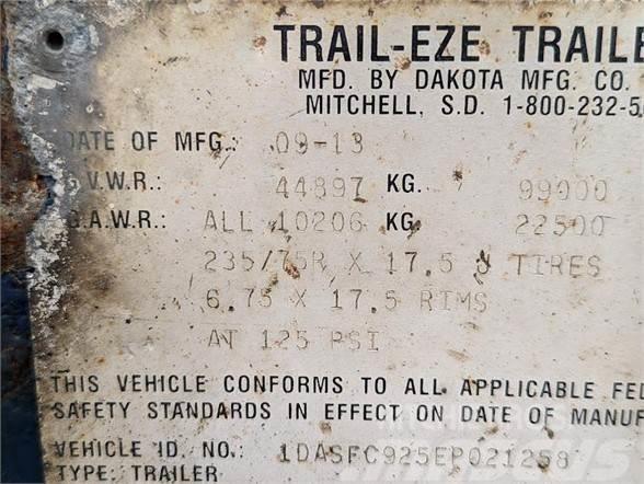 Trail-Eze TE801 Mélybölcsős félpótkocsik