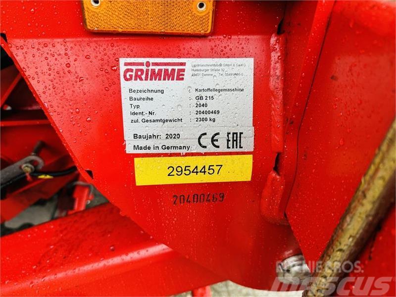 Grimme GB-215 Szemenként vetőgépek