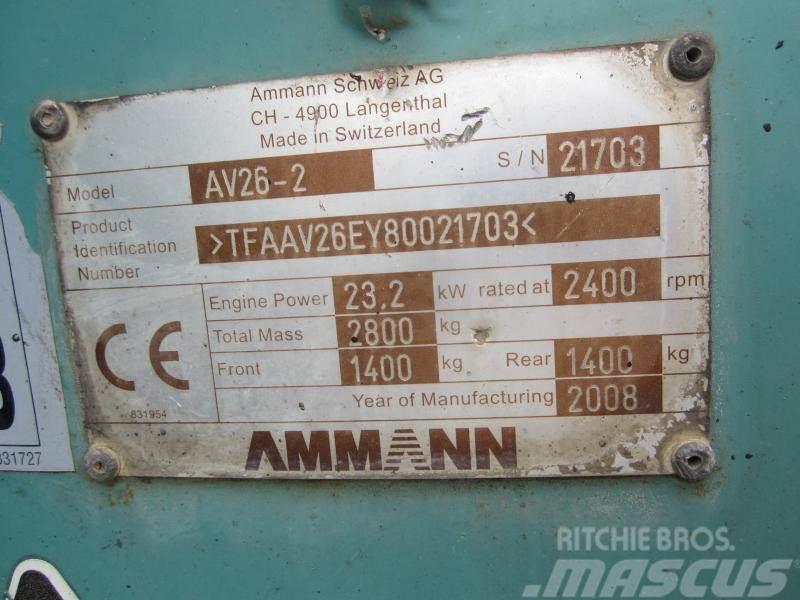 Ammann AV26-2 Talajtömörítő gépek