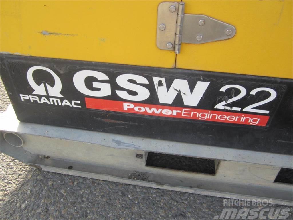 Pramac GSW22 Dízel áramfejlesztők