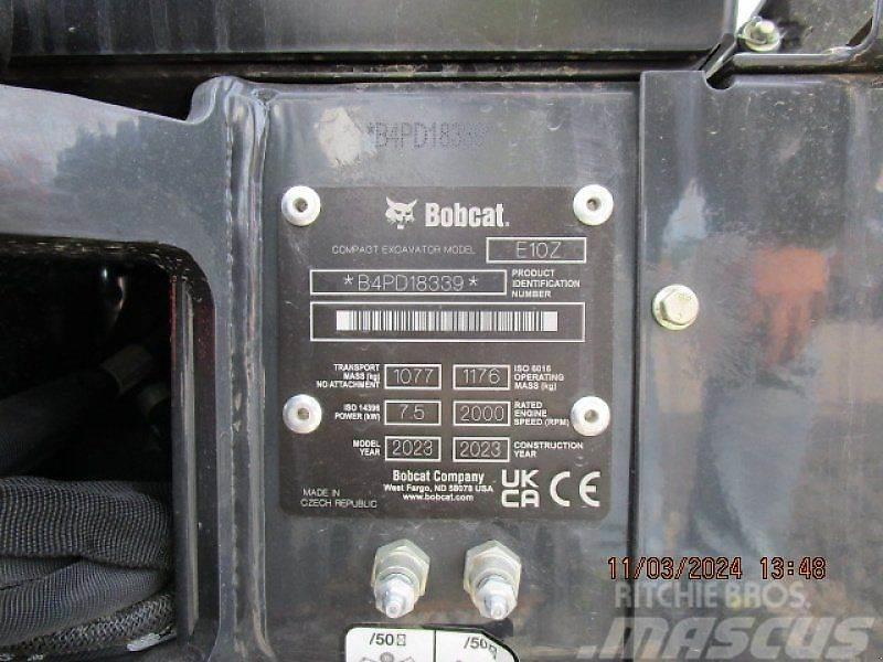 Bobcat E 10 Z Mini kotrók < 7t