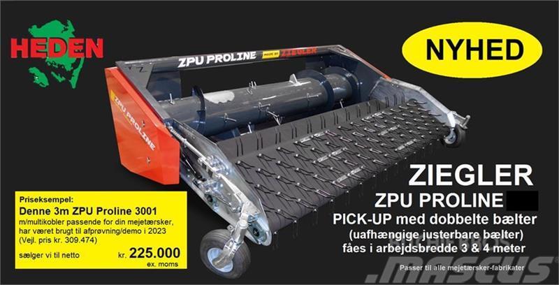 Ziegler ZPU ProLine  Pick-up med dobbeltbælter Kis teherszállító/Platós kocsi