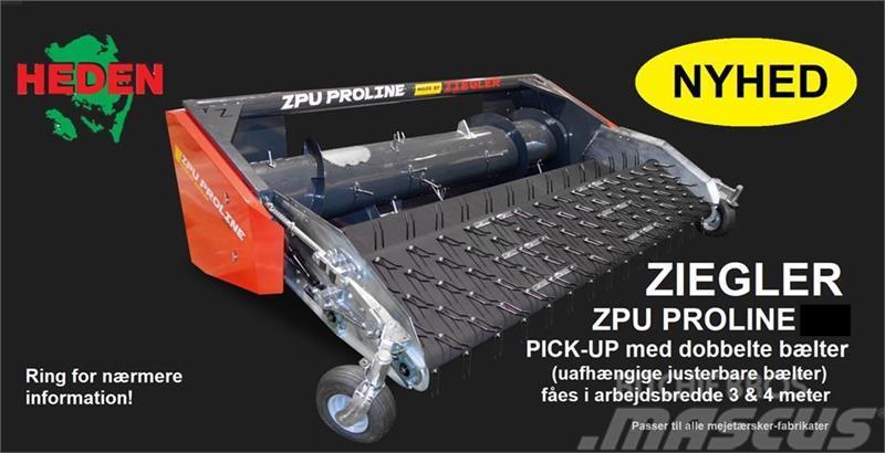 Ziegler ZPU ProLine  Pick-up med dobbeltbælter Kis teherszállító/Platós kocsi