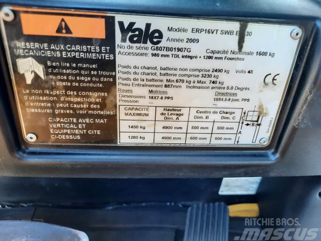 Yale ERP 16 VT Batterie NEU Elektromos targoncák