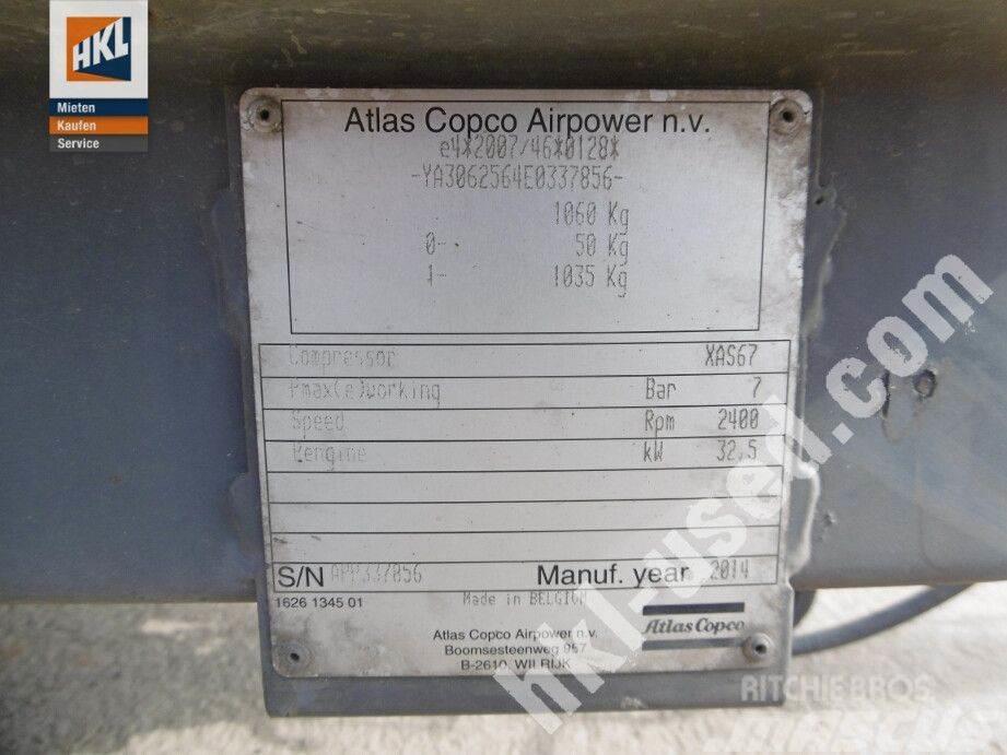 Atlas Copco XAS 67 Kompresszorok